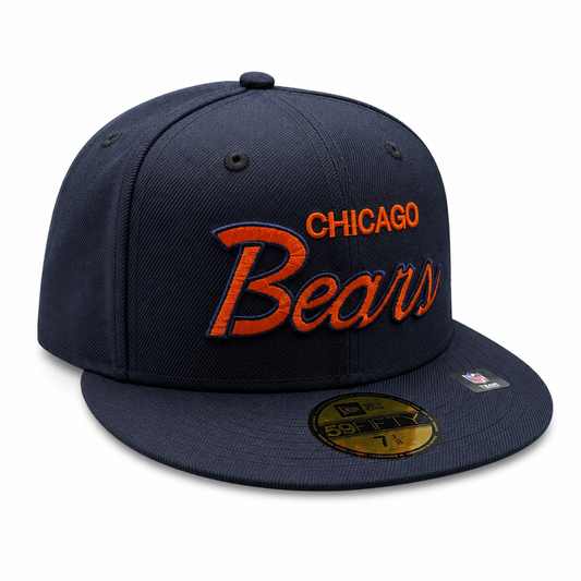 Chicago Bears Griswold Deep Navy New Era 59FIFTY Fitted Hat