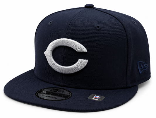 Chicago Bears New Era Gridiron Classics 1962-1973 Navy 9FIFTY Adjustable Snapback Hat
