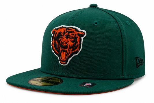 Chicago Bears New Era St. Patrick's Day Kelly Green 59FIFTY Fitted Hat