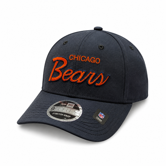Chicago Bears New Era Griswold Deep Navy 9FORTY Snapback Adjustable Hat