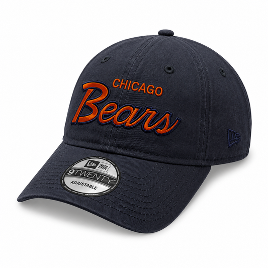 Chicago Bears New Era Deep Navy Griswold 9TWENTY Adjustable Hat