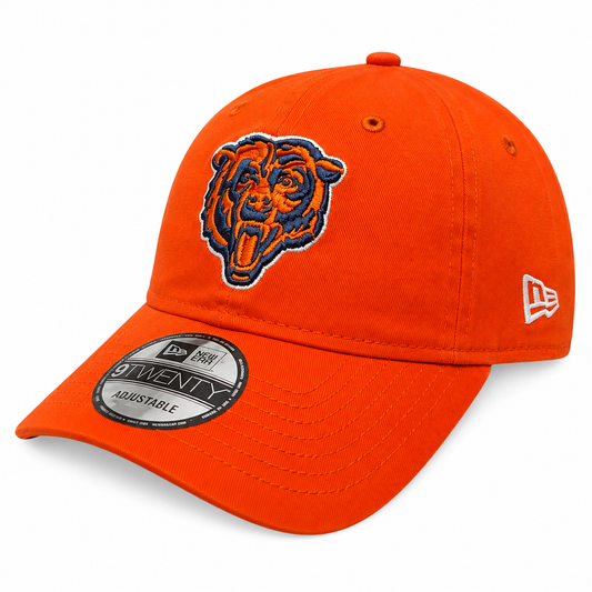 Chicago Bears New Era Primary Orange 9TWENTY Adjustable Hat
