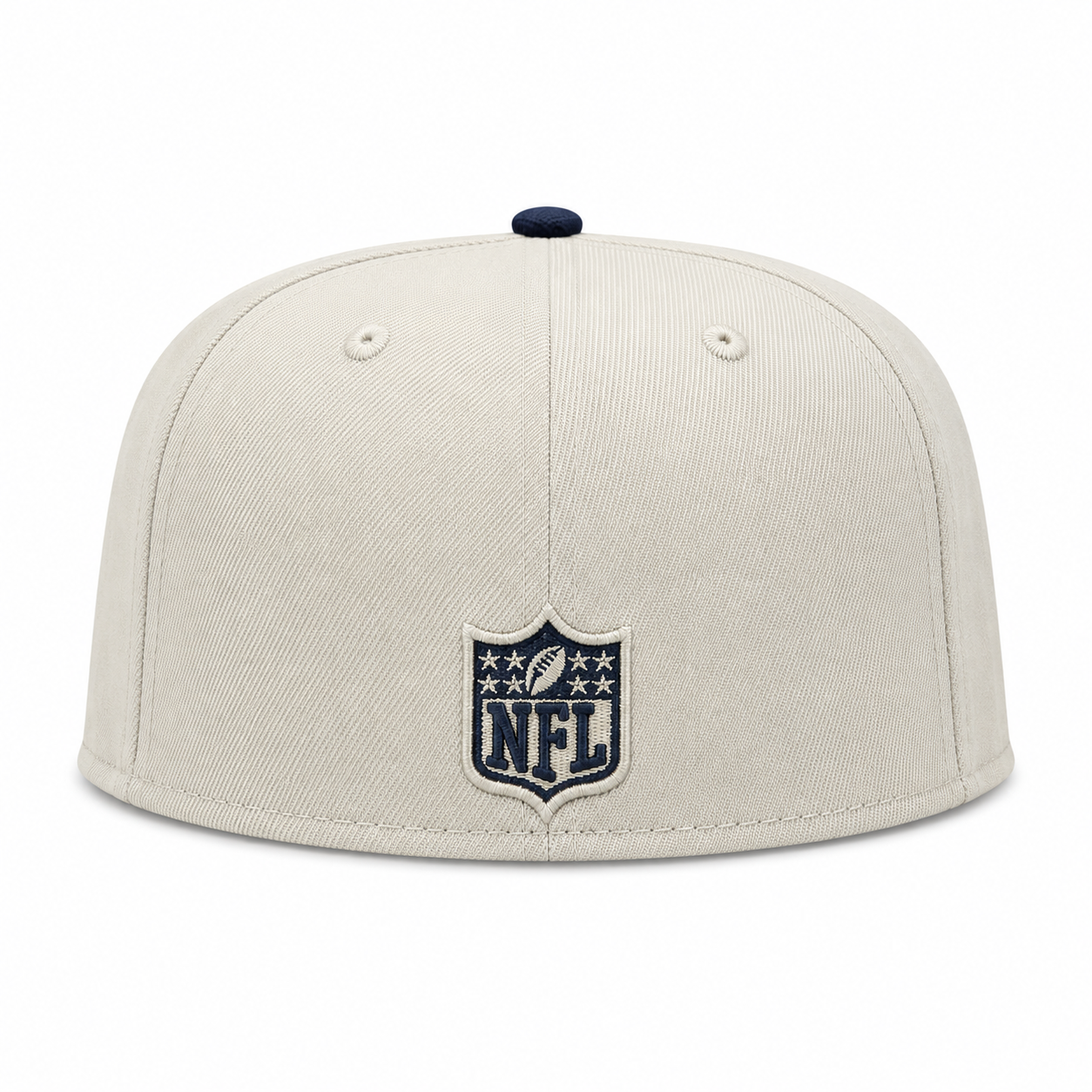 Men's Chicago Bears New Era Stone/Navy 59FIFTY Fitted Hat