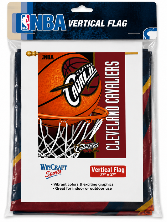 Cleveland Cavaliers NBA 27" x 37" Vertical Flag