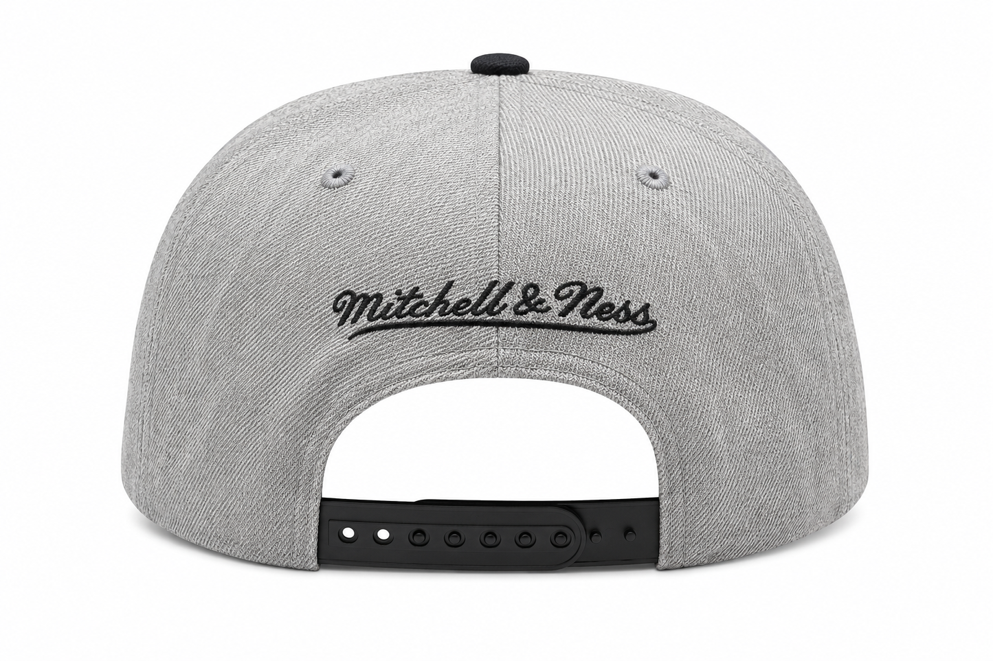 Philadelphia 76ers Mitchell & Ness Grey Black Pop Snapback Hat