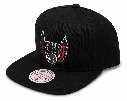 Men's Portland Trail Blazers Core Basic Black Mitchell & Ness Snapback Hat