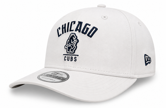 Chicago Cubs Cooperstown 1914 New Era White 9SEVENTY Adjustable Hat
