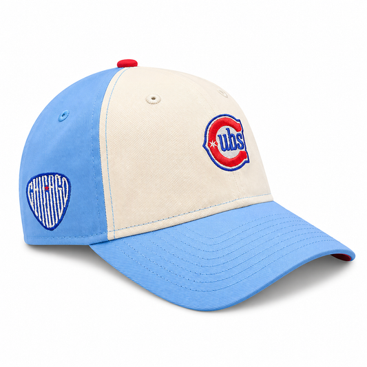 Women's Chicago Cubs 2nd Alternate Micro Baby Blue New Era 9TWENTY Adjustable Hat