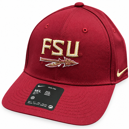 Florida State Seminoles Nike Crimson Adjustable Club Hat