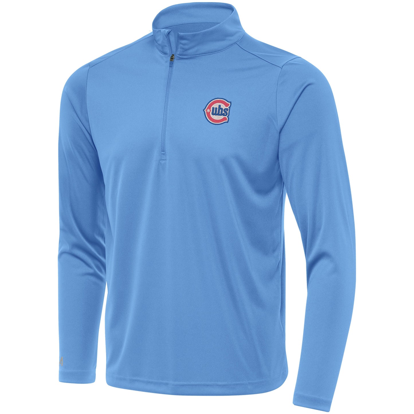 Men's Chicago Cubs Valor Blue Tribute 2nd Alternate 1/4 Zip by Antigua - Pro Jersey Sports