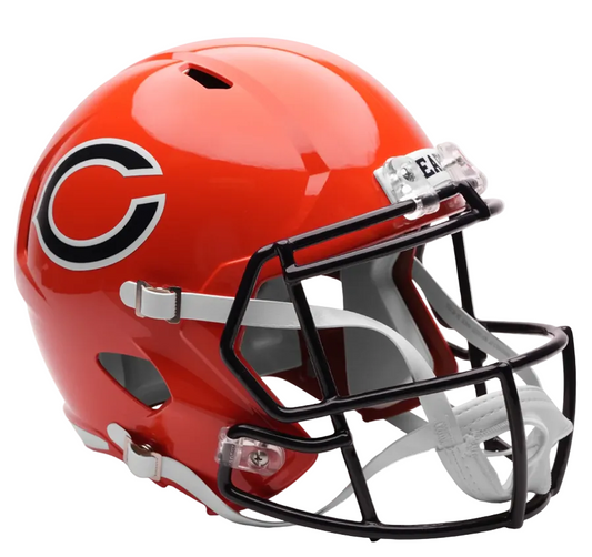 Chicago Bears Riddell Orange Rivalry Speed Replica Full Size Helmet
