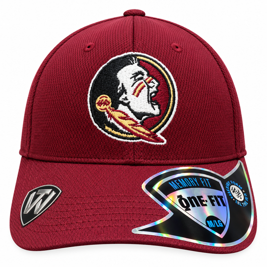 Florida State Seminoles NCAA Top of the World "Booster" Memory Fit Flex Hat