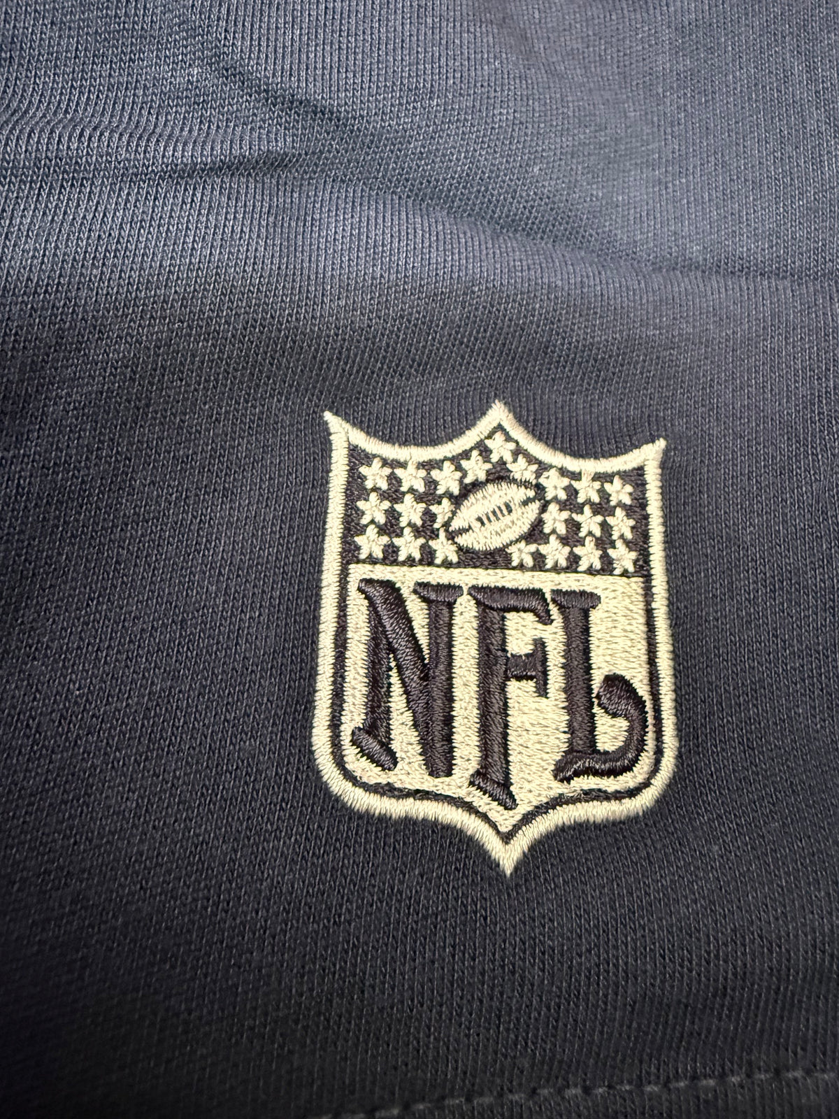 Mens Chicago Bears Nike Game Hero Retro Logo Navy Tee