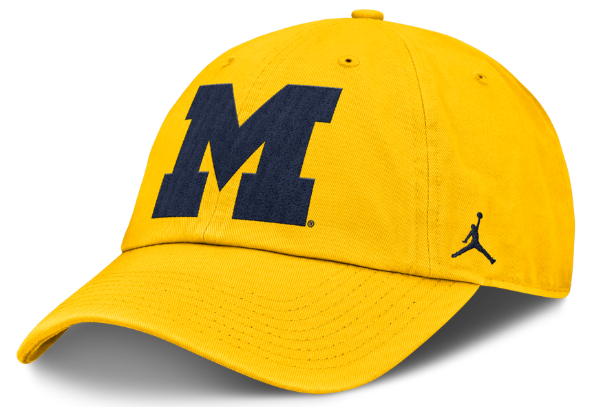 Michigan Wolverines Nike Maize Club Primetime Adjustable Hat - Pro Jersey Sports