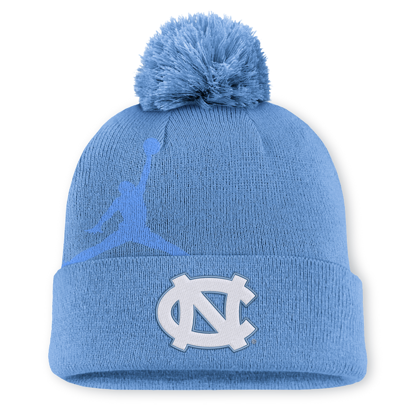 Men's Nike North Carolina Tar Heels Core Cuffed Knit Hat-Valor Blue - Pro Jersey Sports