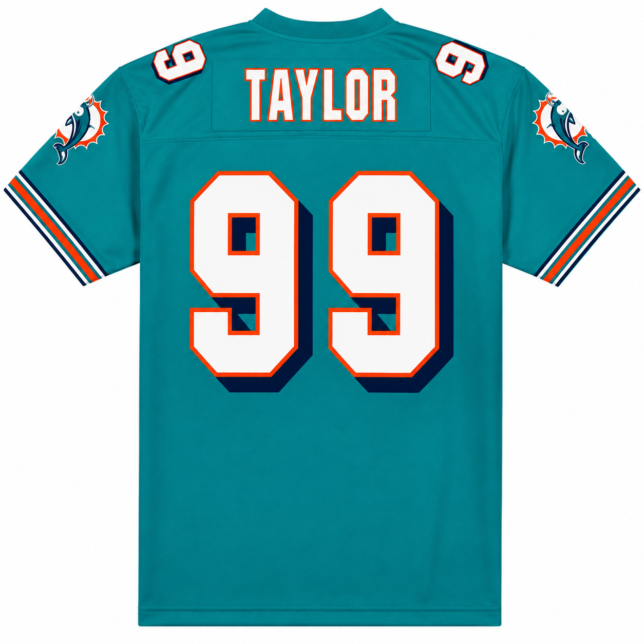 Jason Taylor Miami Dolphins Mitchell & Ness Legacy Replica Alternate Jersey -Teal