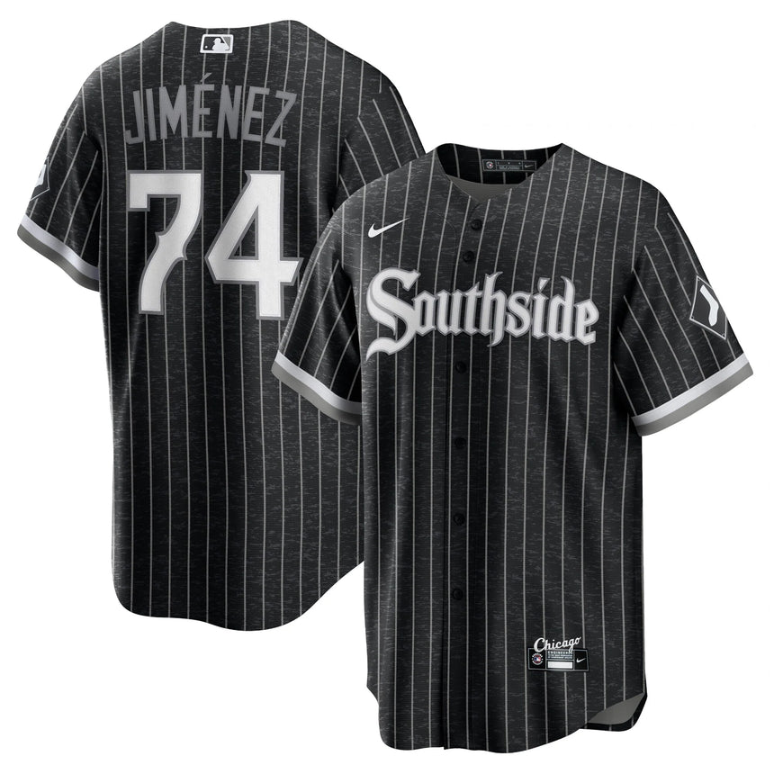 Men's Eloy Jiménez Chicago White Sox Nike Black City Connect Replica Jersey - Pro Jersey Sports
