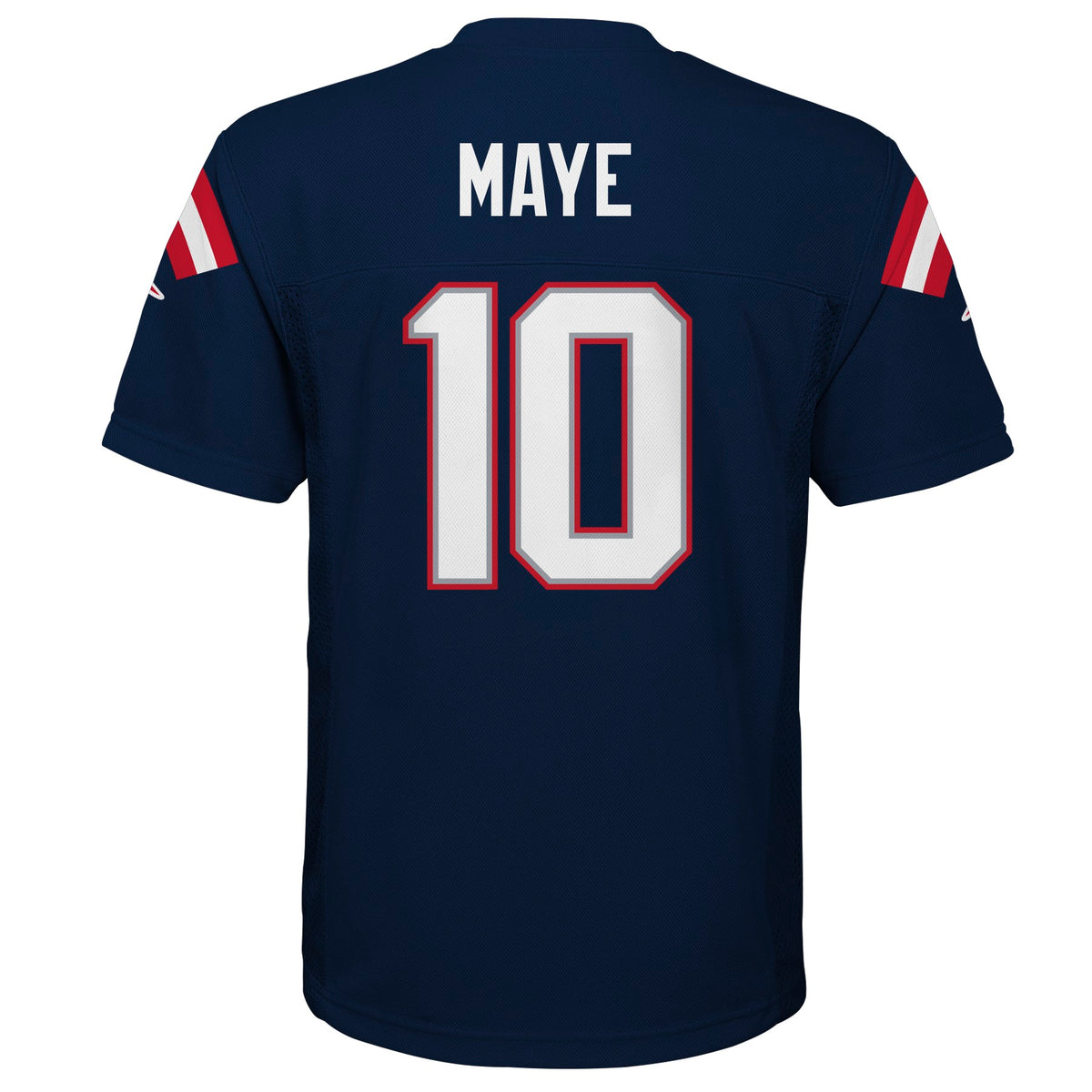 Youth Drake Maye New England Patriots Navy Replica Mid Tier Player Jersey