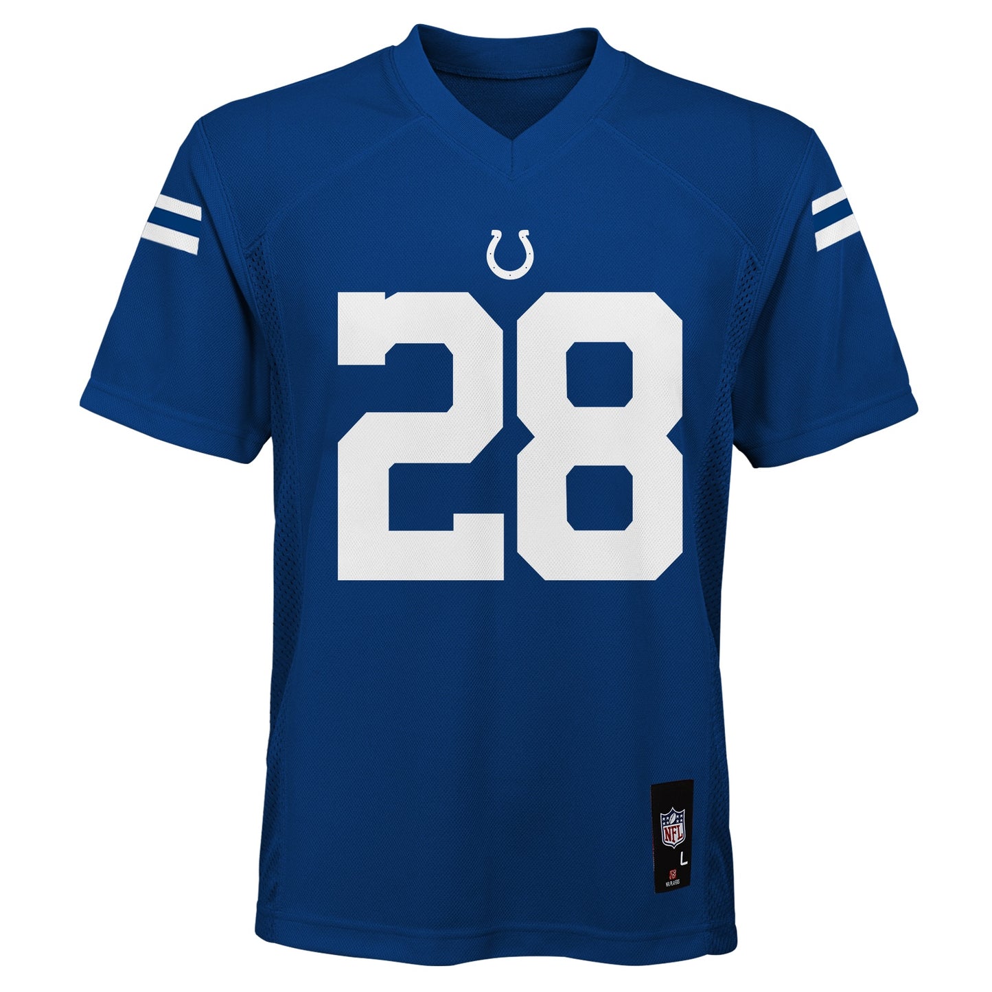 Jonathon Taylor Indianapolis Colts Youth Replica Mid Tier Player Jersey - Blue - Pro Jersey Sports