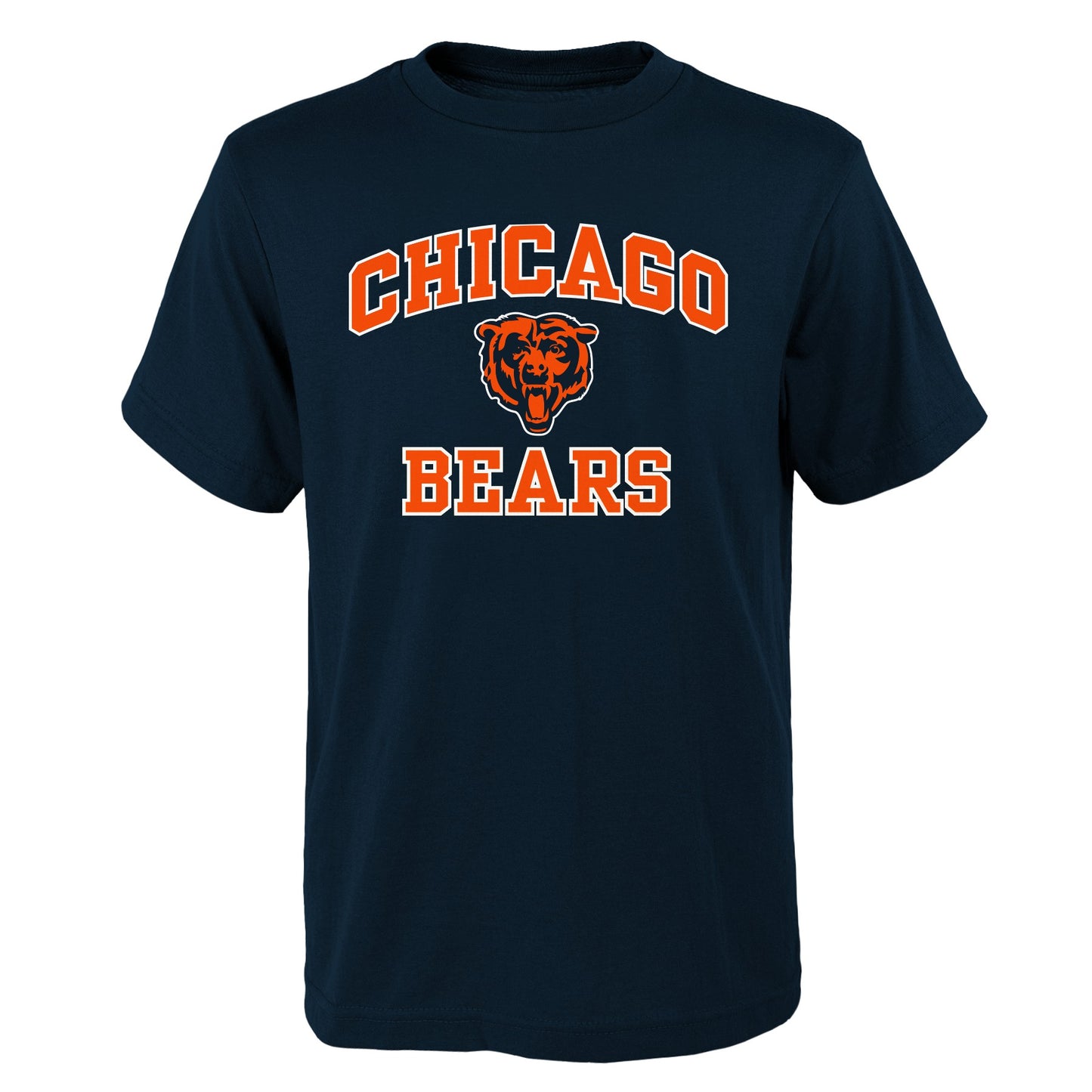 Kids Chicago Bears Heart And Soul Navy Child Short Sleeve Tee - Pro Jersey Sports