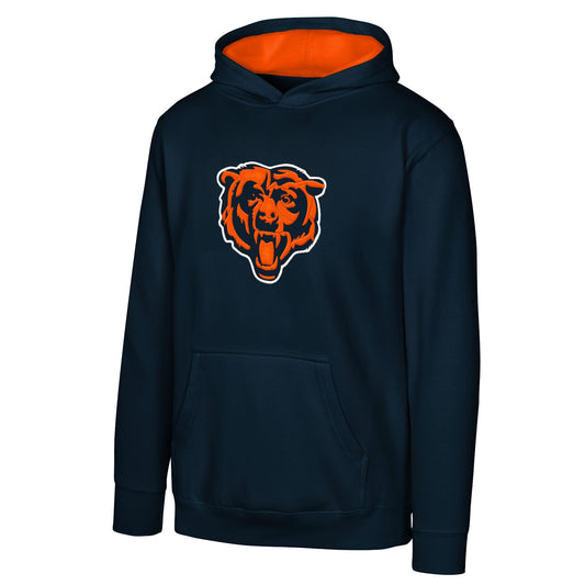 Toddler Chicago Bears Prime Navy Pullover Fleece Hoodie - Pro Jersey Sports