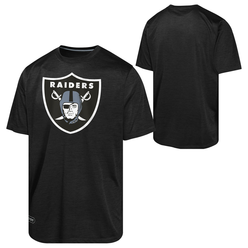 Mens Las Vegas Raiders NFL Combine Black Spike Speed Tee - Pro Jersey Sports