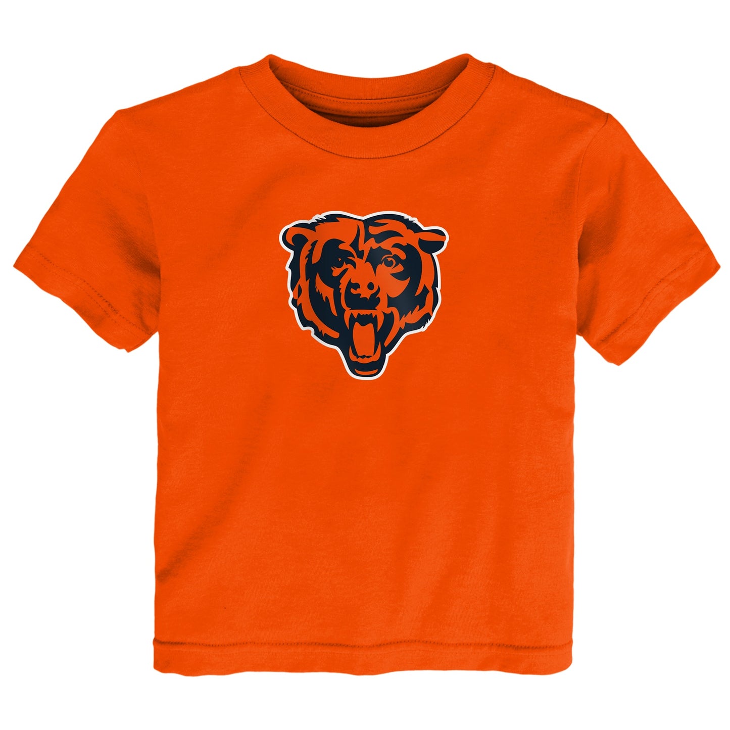 Chicago Bears Team Logo Toddler Tee By Outerstuff-Orange
