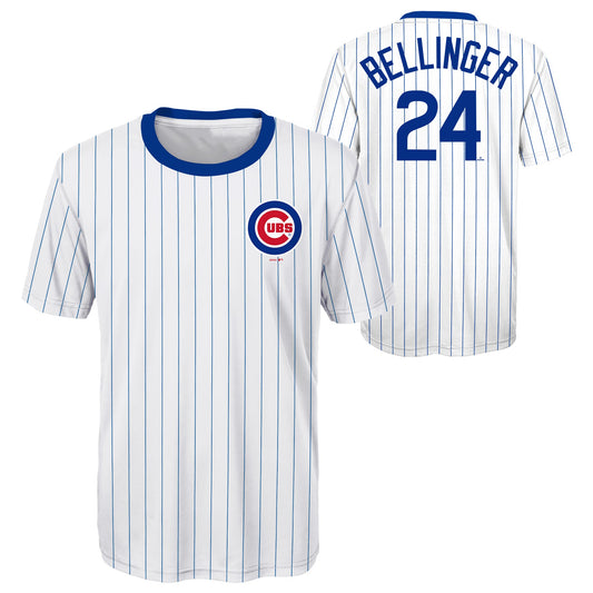 Youth Chicago Cubs Cody Bellinger White/Royal Player Sublimated Jersey Top - Pro Jersey Sports