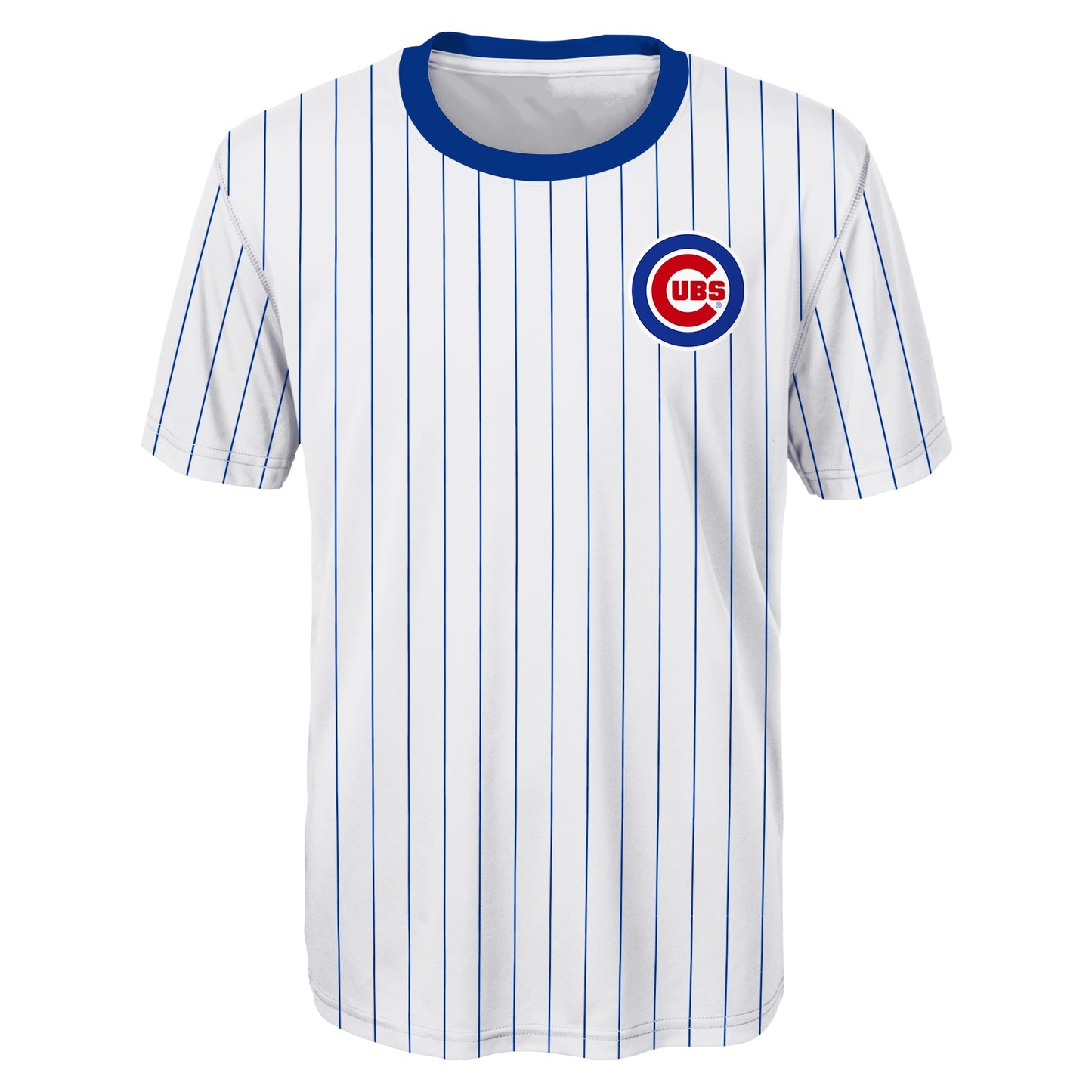 Youth Chicago Cubs Pete Crow-Armstrong Home Pinstripes Player Sublimated Jersey Top
