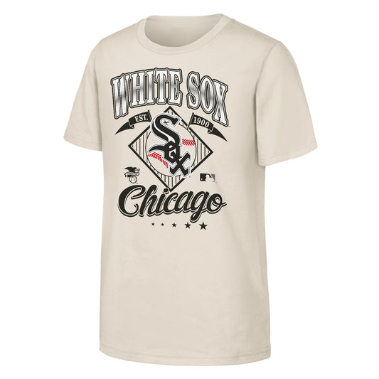 Youth Chicago White Sox Natural Triple Hit Team T-Shirt