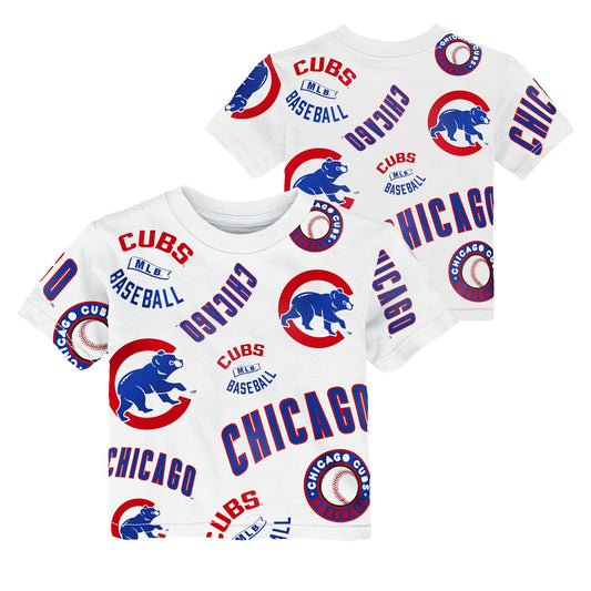 Infant Chicago Cubs Run Down Short Sleeve Tee