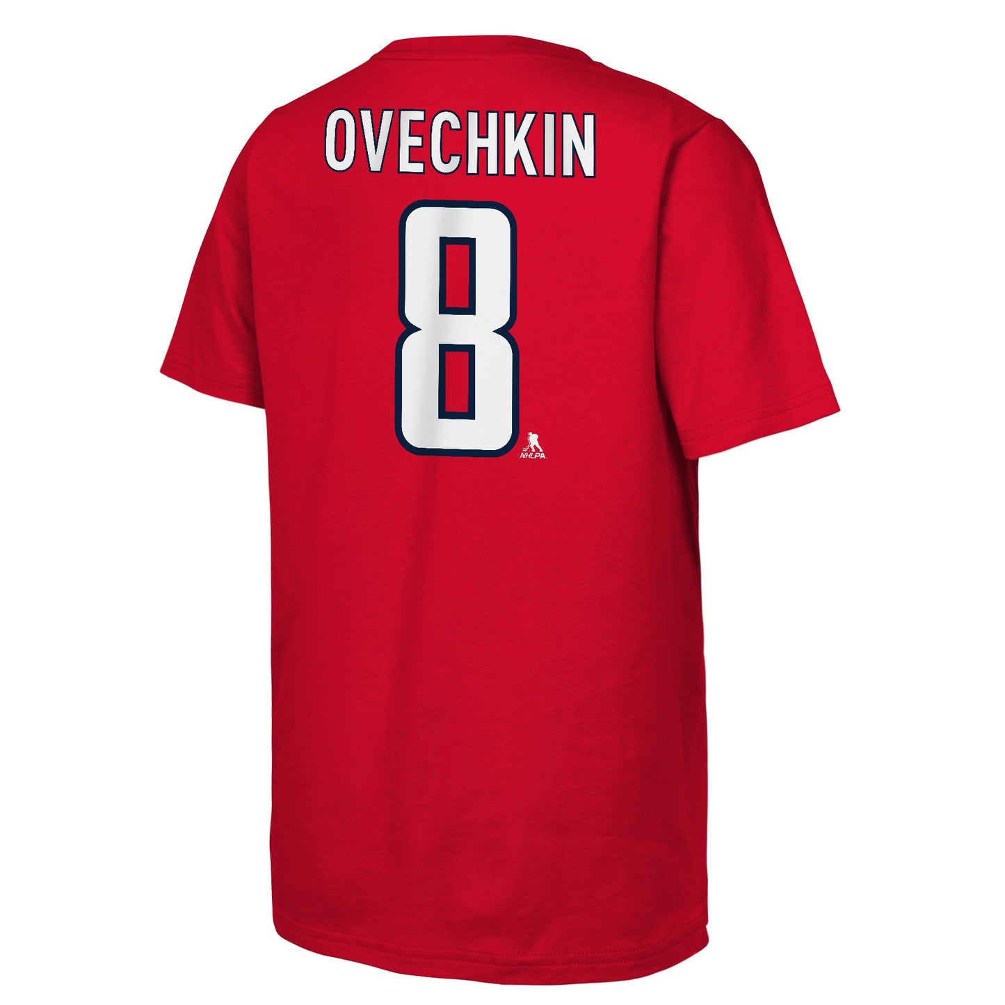 Youth Washington Capitals Alex Ovechkin Red Player Name & Number T-Shirt - Pro Jersey Sports