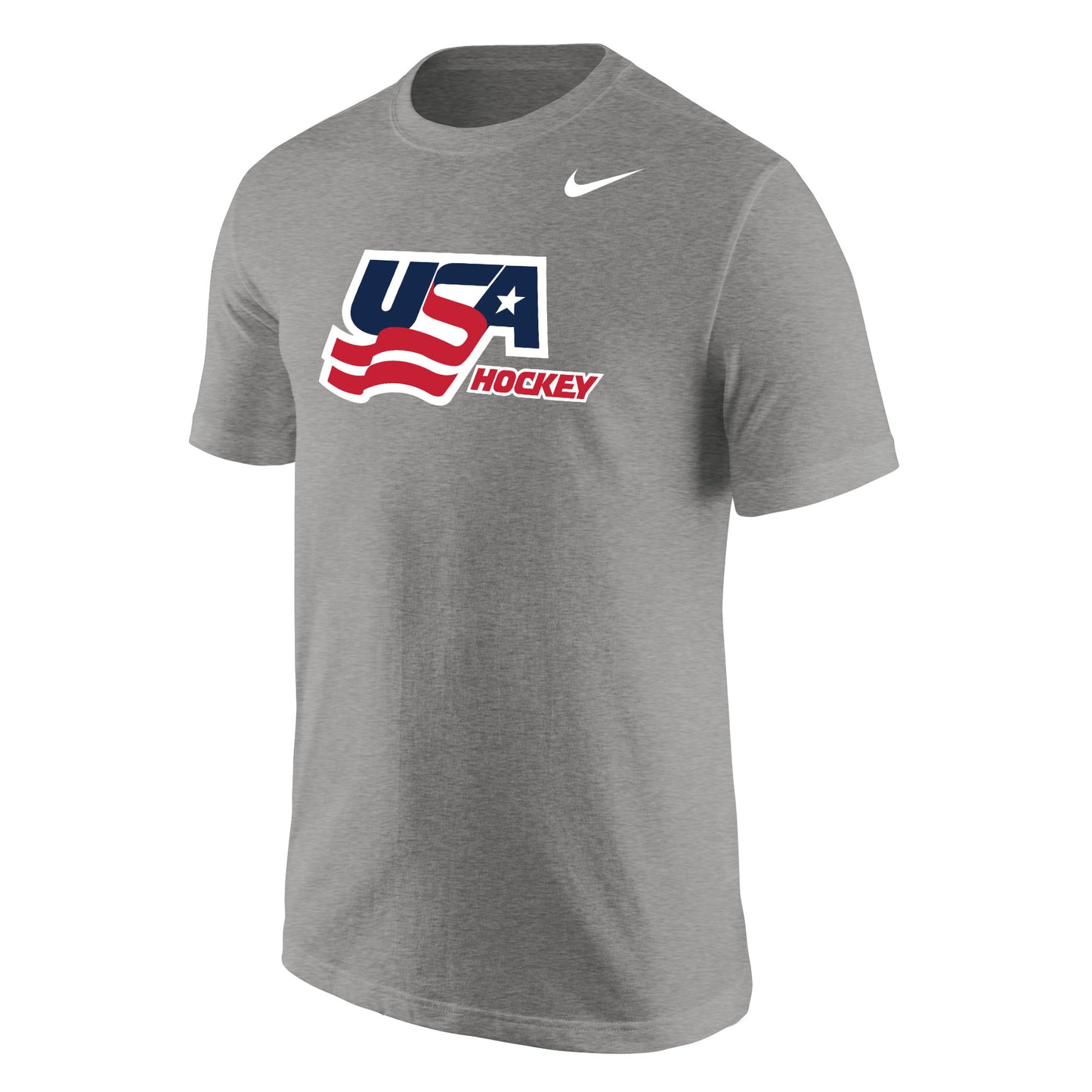 Men's 2026 USA Hockey Nike Core Steel Grey Short-Sleeve T-Shirt