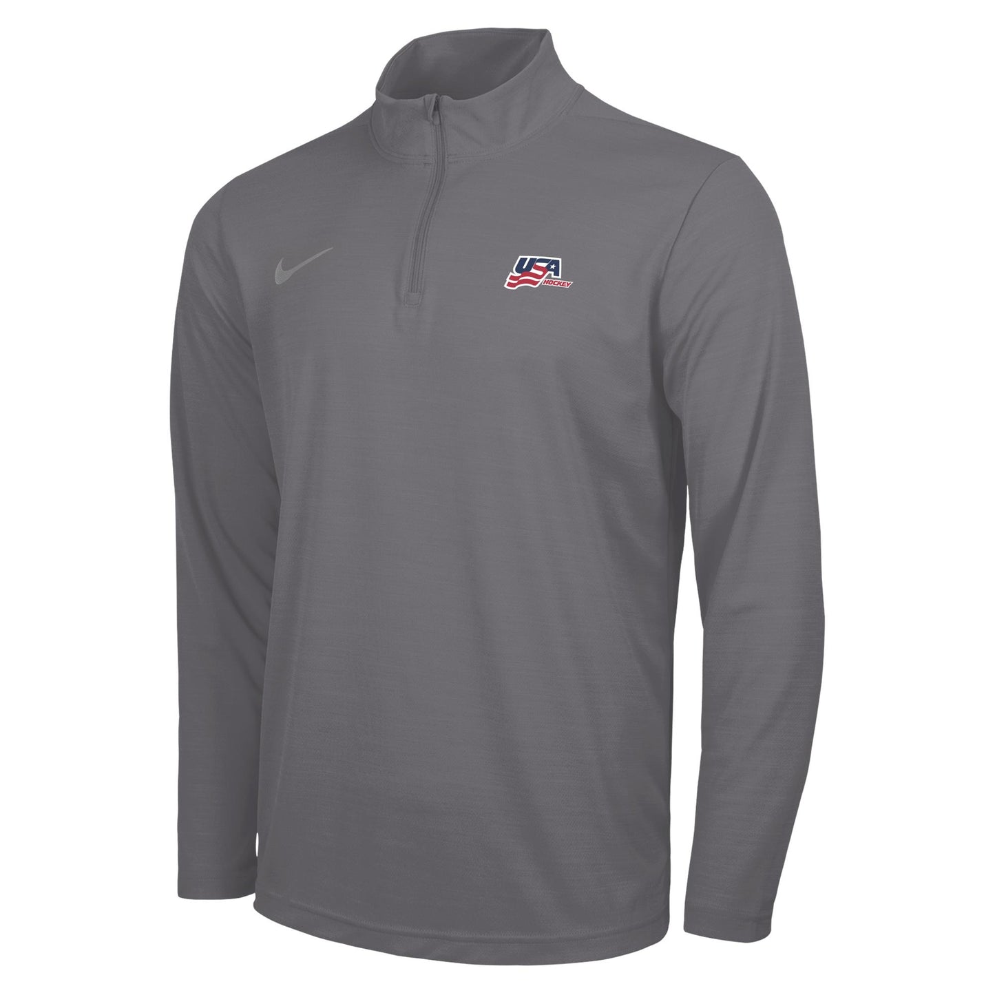 Nike Men's Team USA 2026 1/4 Zip Jacket-Gunsmoke Gray