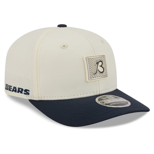 Men's Chicago Bears New Era Ivory 2026 NFL Training Camp 9SEVENTY Adjustable Hat-B Logo
