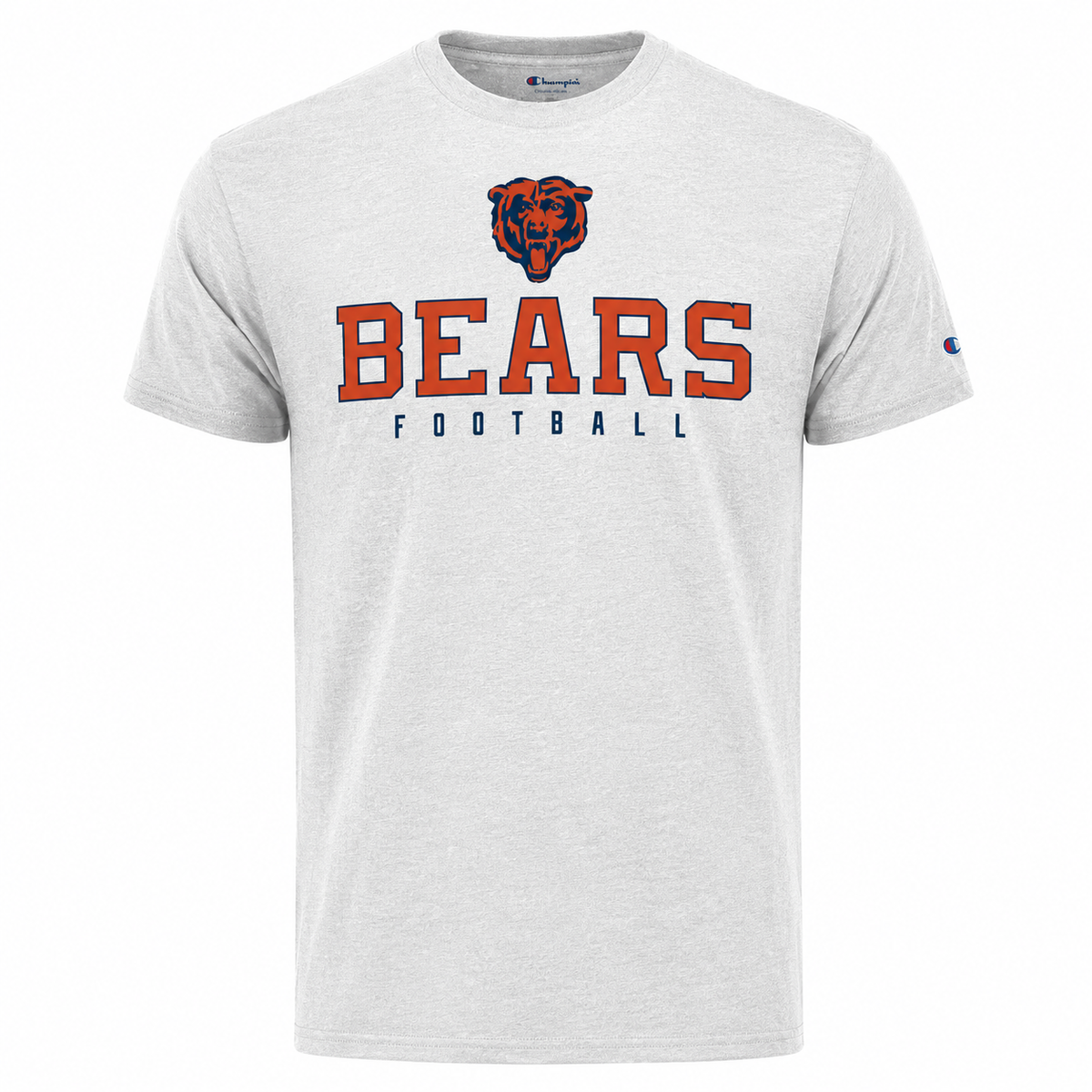 Men's Chicago Bears Triumph TriBlend Tee -White Alabaster