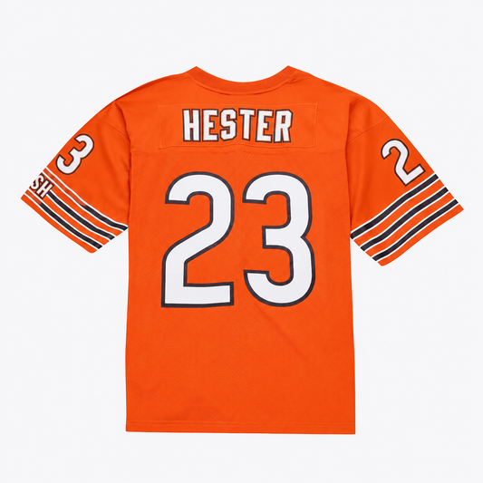 Men's Devin Hester Chicago Bears Alternate Orange Mitchell & Ness 2006 Legacy Replica Jersey