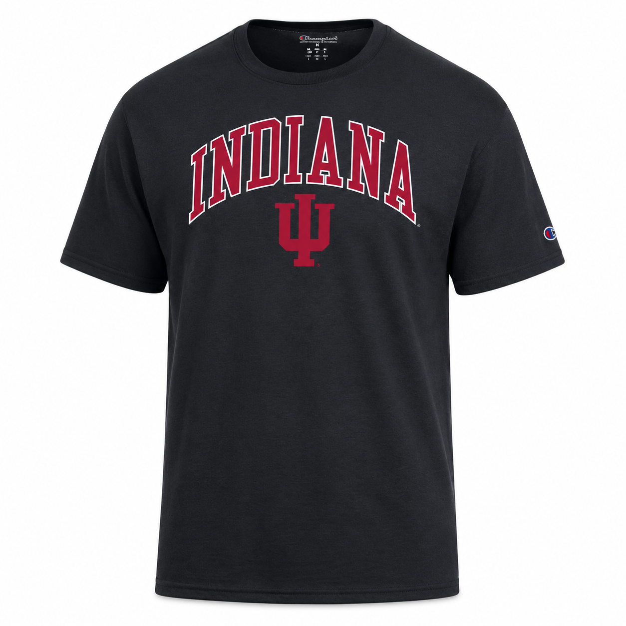 Men's Indiana Hoosiers Black Champion T-shirt