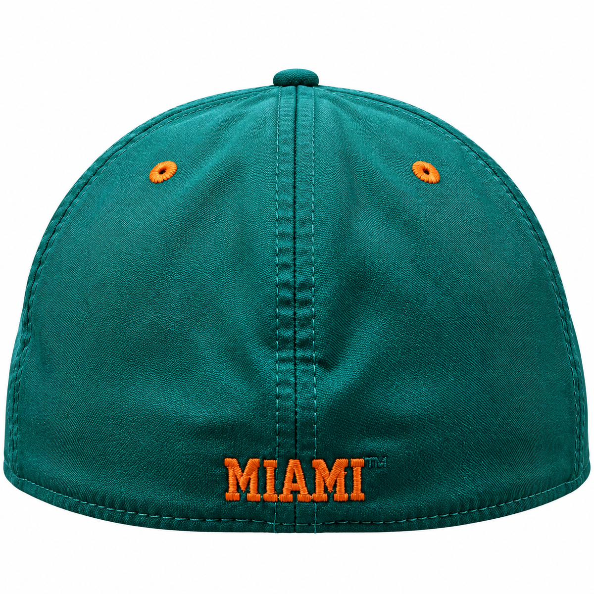 Men's Miami Hurricanes True Class Green Flex Fit Hat By Top Of the World
