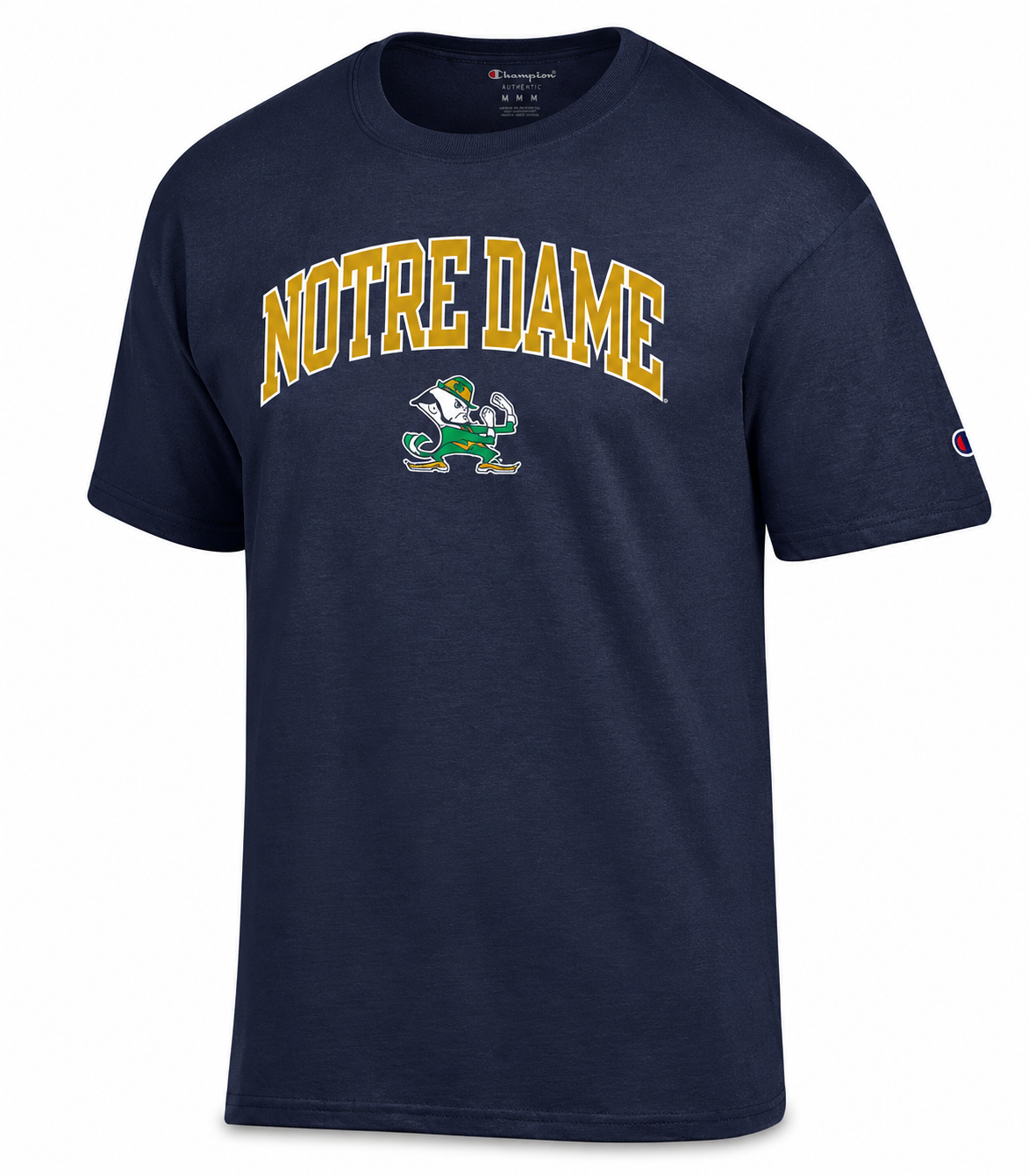 Men's Notre Dame Fighting Irish Navy Champion T-shirt