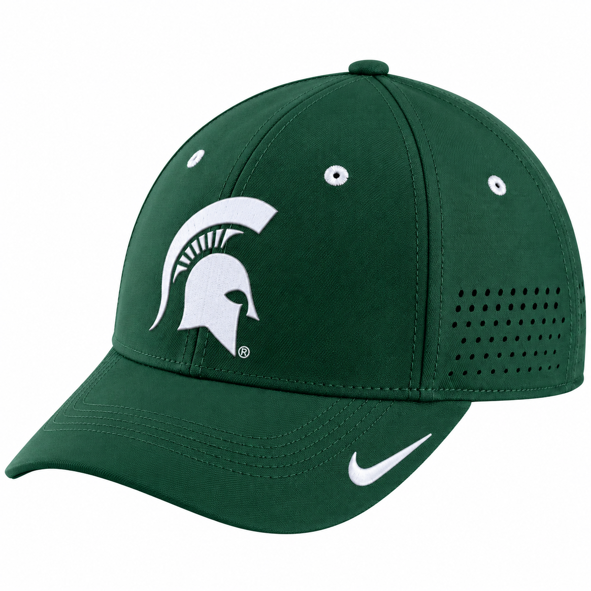 Michigan State Spartans Nike Swoosh NCAA One Size Sideline Cap