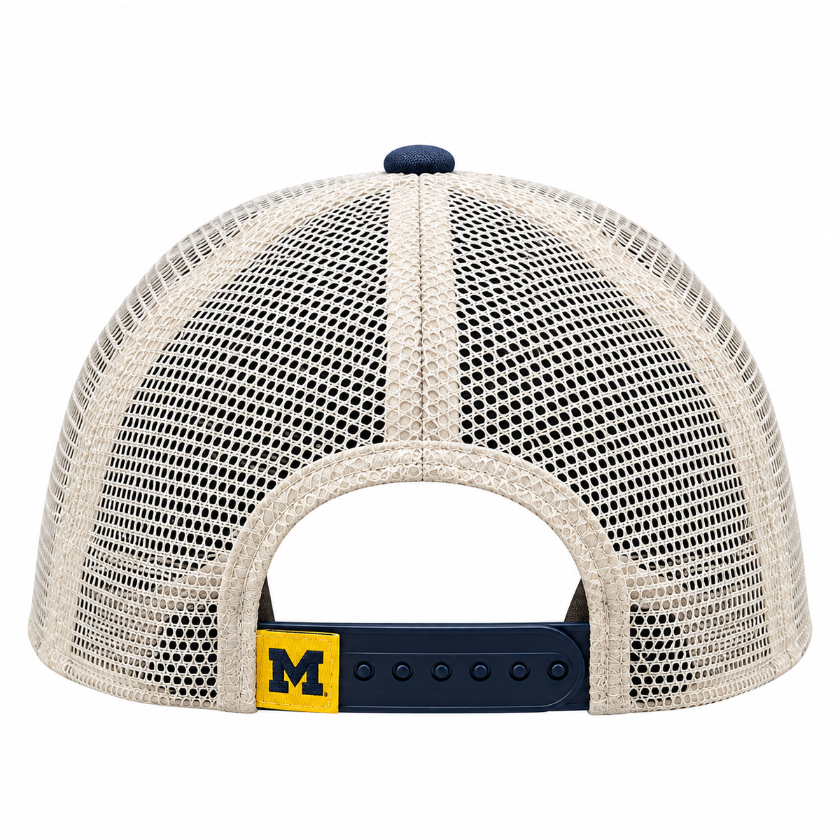 Michigan Wolverines Nike Navy Rise Trucker Adjustable Hat