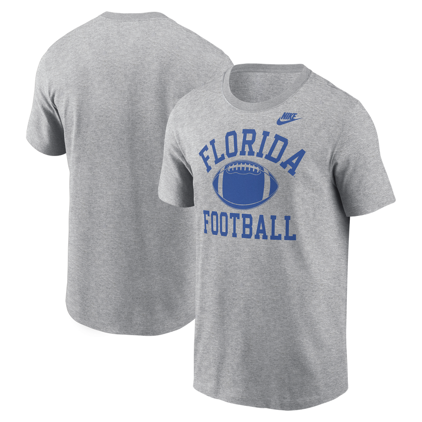 Florida Gators Nike Gray Legacy Football T-Shirt - Pro Jersey Sports