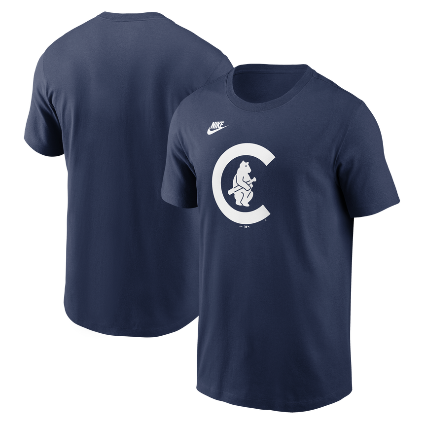 Men's Chicago Cubs Nike Cooperstown Navy T-Shirt - Pro Jersey Sports