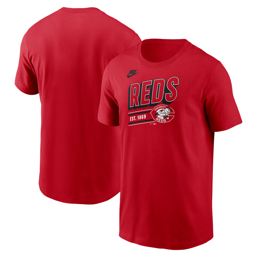 Men's Cincinnati Reds Nike Red Cooperstown Retro T-Shirt - Pro Jersey Sports