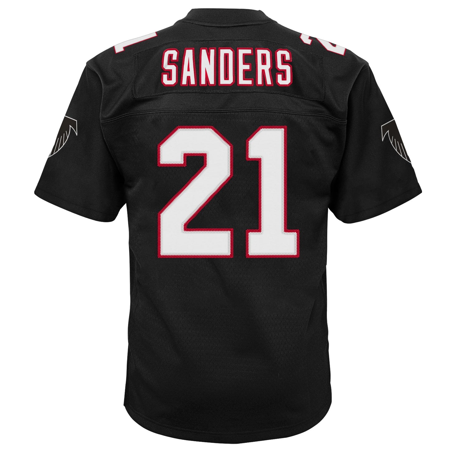 Youth Atlanta Falcons Deion Sanders Mitchell & Ness Black 1992 Retired Player Vintage Replica Jersey - Pro Jersey Sports