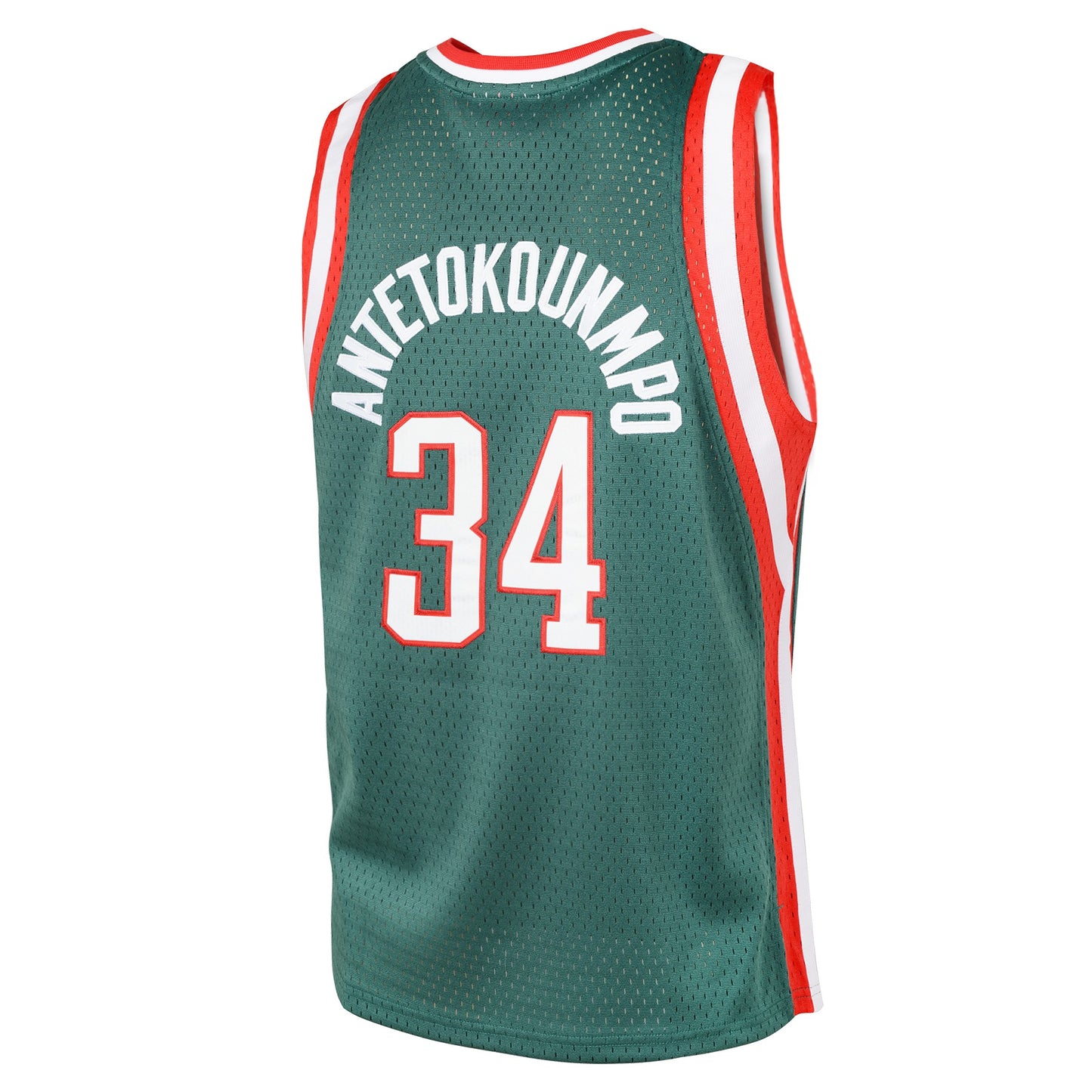 Youth Milwaukee Bucks Giannis Antetokounmpo Mitchell & Ness Kelly Green Hardwood Classics Swingman Jersey - Pro Jersey Sports