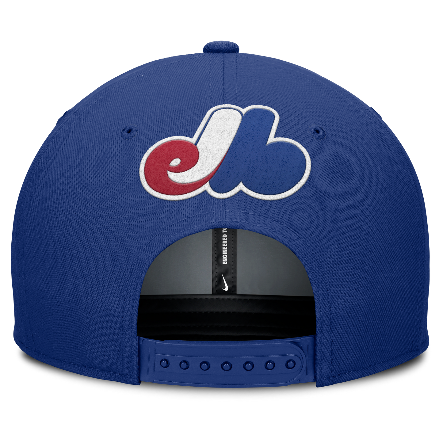 Montreal Expos Nike Gray/Royal Dri-Fit Pro Snapback Hat - Pro Jersey Sports