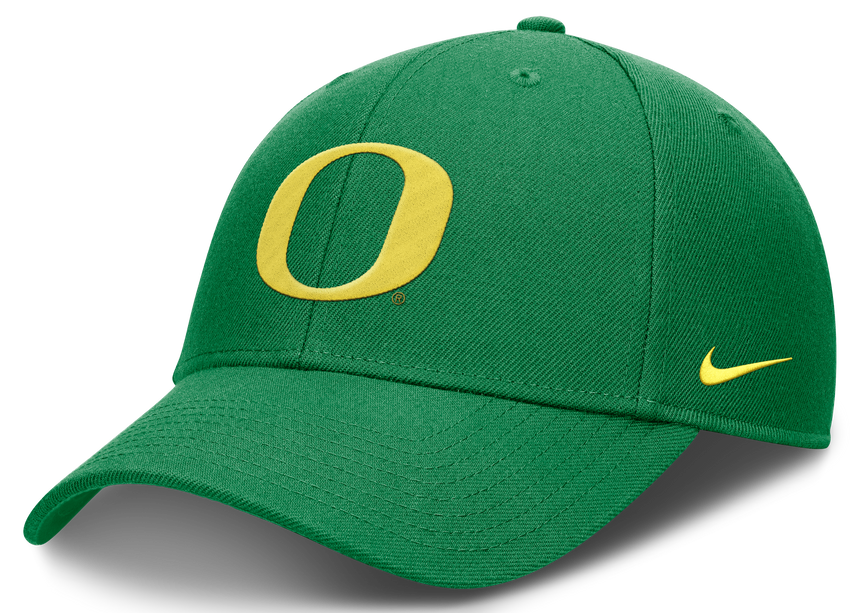 Oregon Ducks Apple Green Nike Club Adjustable Hat - Pro Jersey Sports