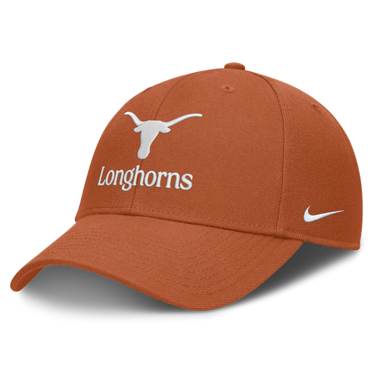 Texas Longhorns Nike Primetime Rise Adjustable Hat - Burnt Orange - Pro Jersey Sports